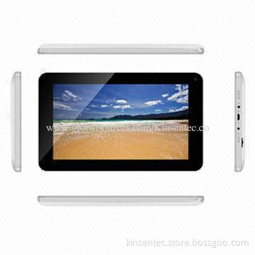 7-inch Google's Android Tablet PCs, 1,024 x 600P, RK3026 Dual-core 1.2GHz, 512MB/4GB HDD